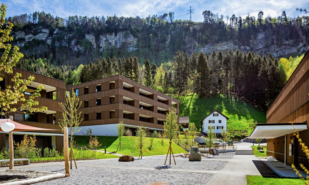 Außenansicht Wohnanlage Am Schlosshang in Feldkirch