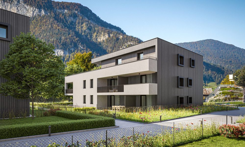 Visualisierung Elbogen Höfe in St. Johann in Tirol
