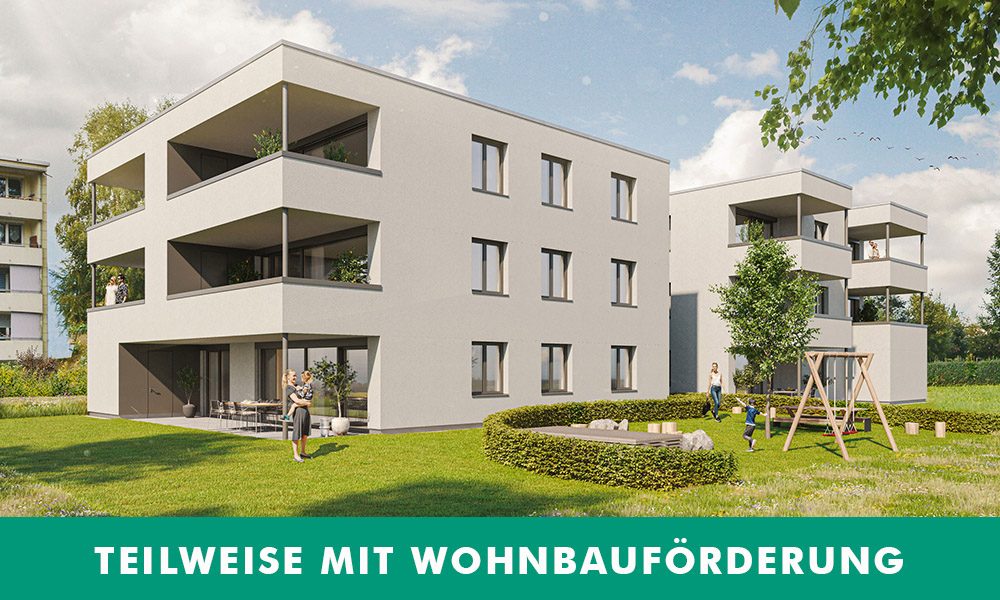 Gisingerfeld Feldkirch teilweise mit Wohnbauförderung